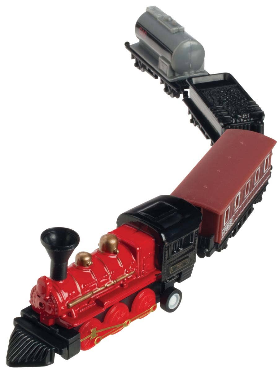 Toysmith - Wholesale Toy Set - Kids - Neato! Pull-Back Train Set - Retro Classic, vintage toys2