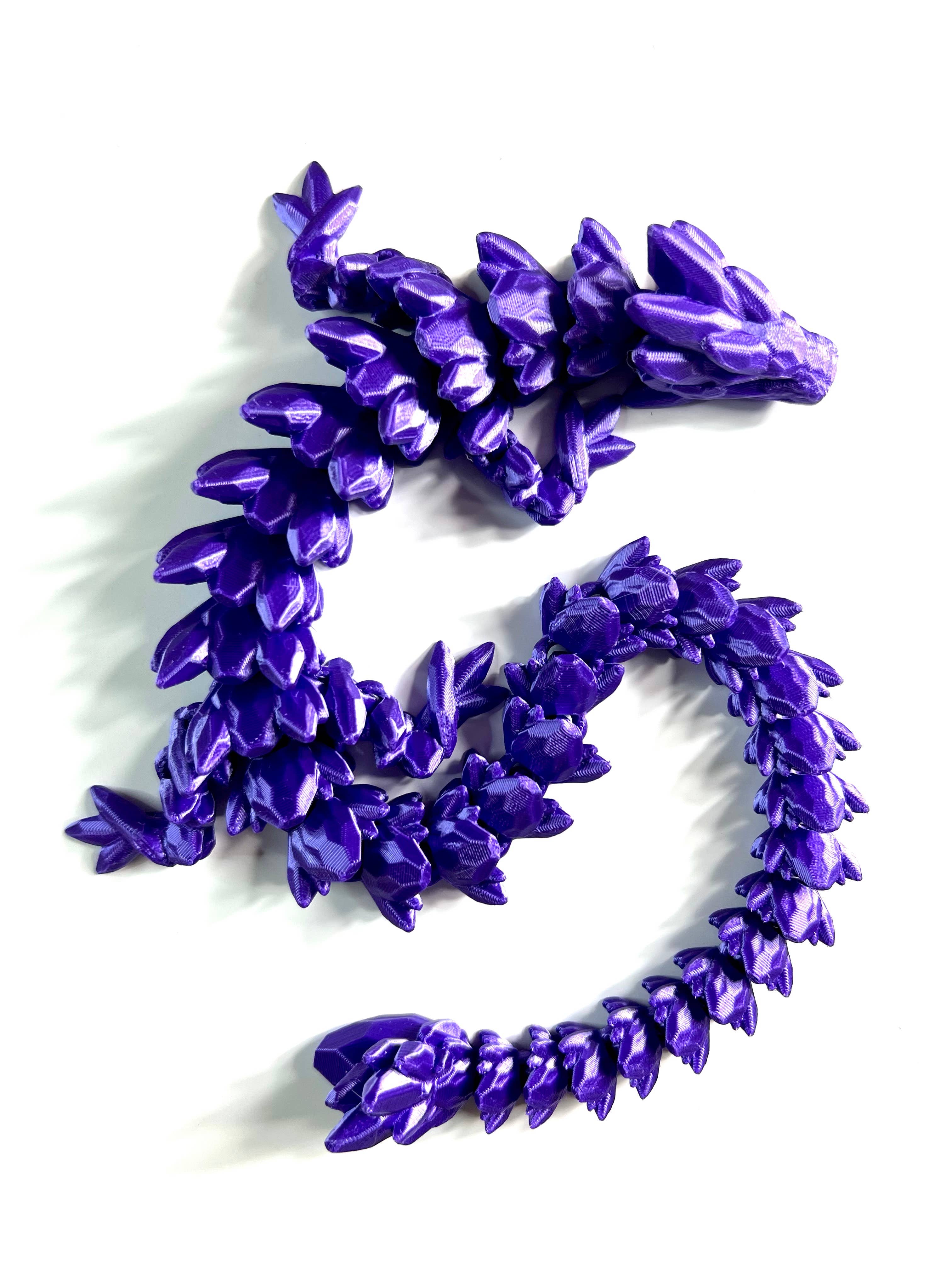 Ruby’s dragons - Vente Fidget/jouet anti-stress – enfant - Grands dragons imprimés en 3D — couleurs assorties16