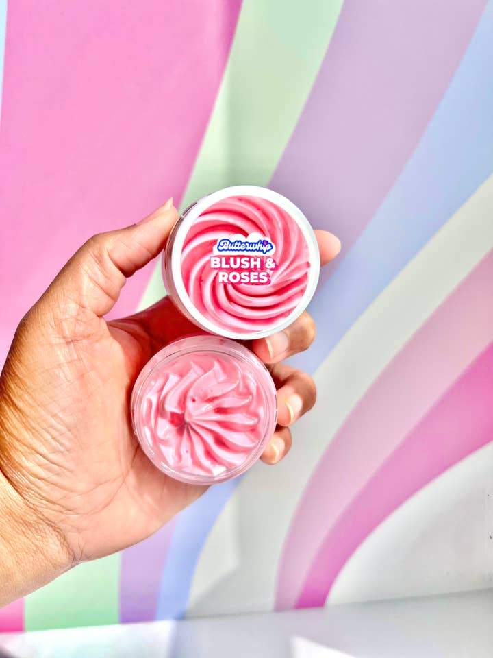 Creme Corporal Manteiga - Blush e Rosas - Rosa Framboesa Sândalo por atacado de Butterwhip Bath & Body