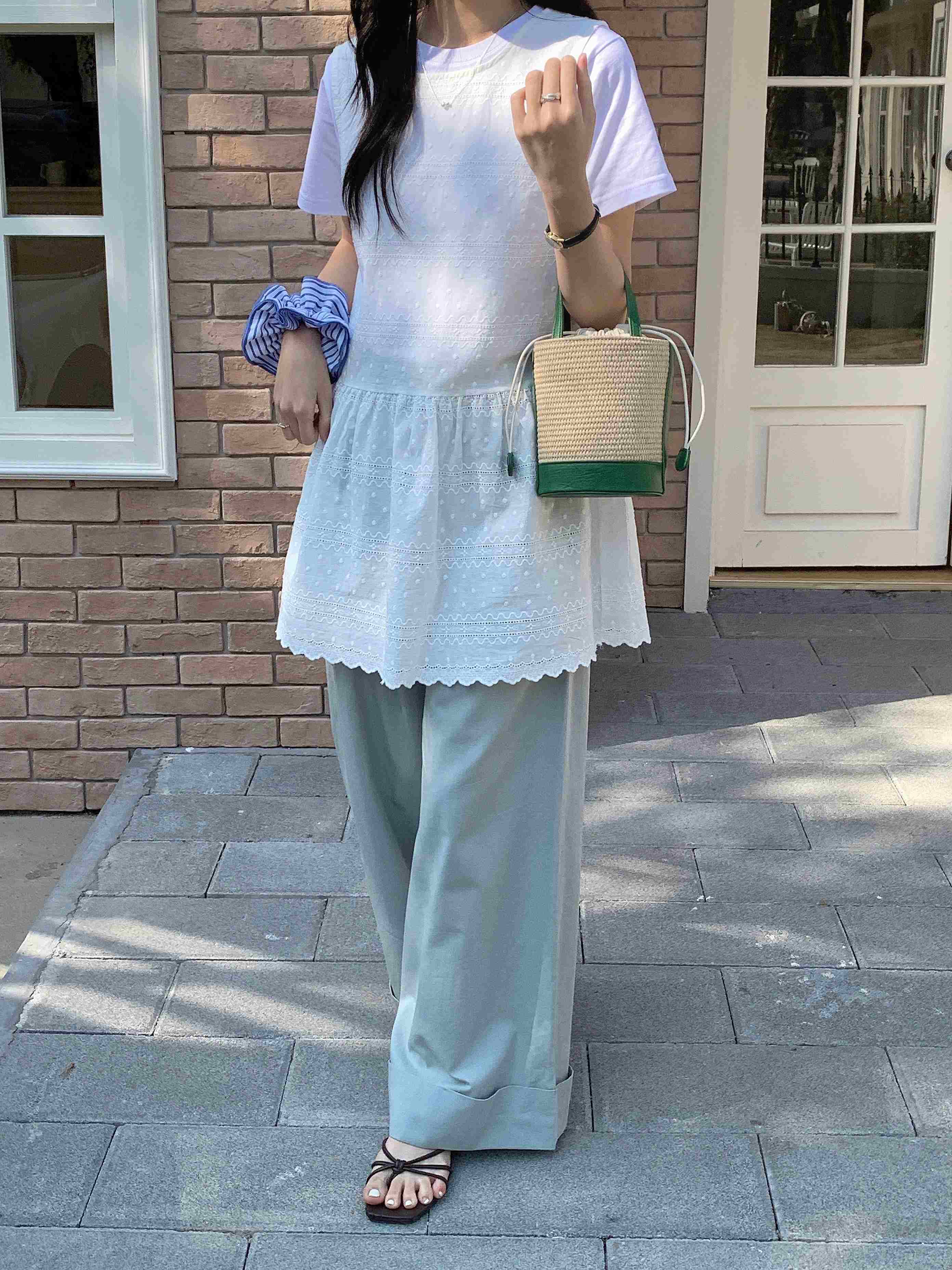 Pretty Persuasions - Vente Sac à bandoulière – femme - P25035 Sac seau/pochette bandoulière en paille6