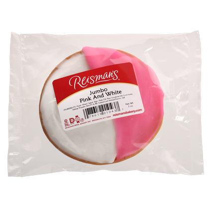 Reisman's Bakery - Wholesale Cookie - jumbo pink and white1