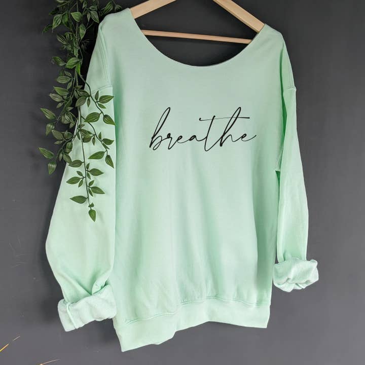 BREATHE SWEATSHIRT for wholesale by Tiny Tortle