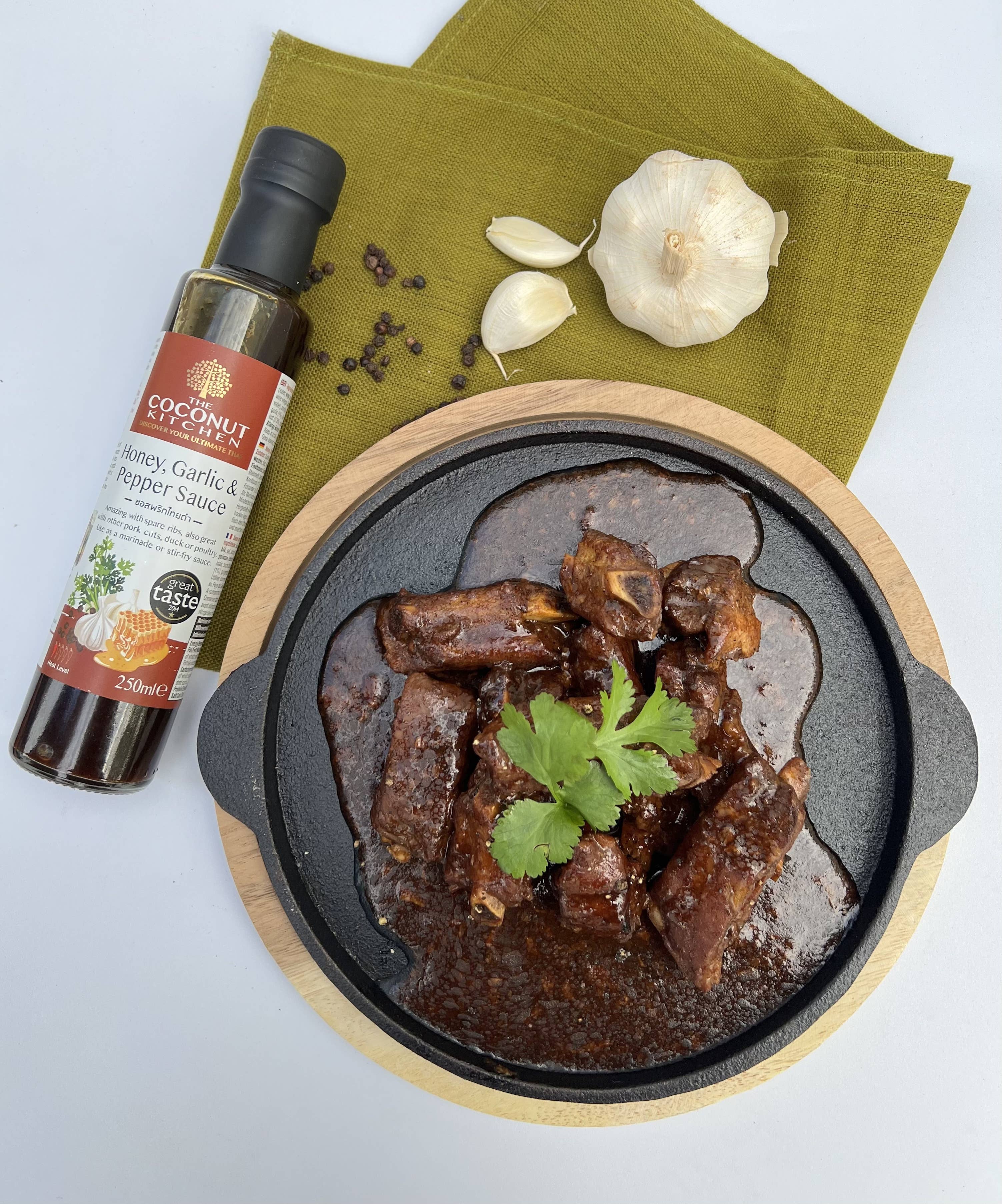 The Coconut Kitchen - Wholesale Sauce - CK Honey, Garlic and Pepper Sauce 250ml1