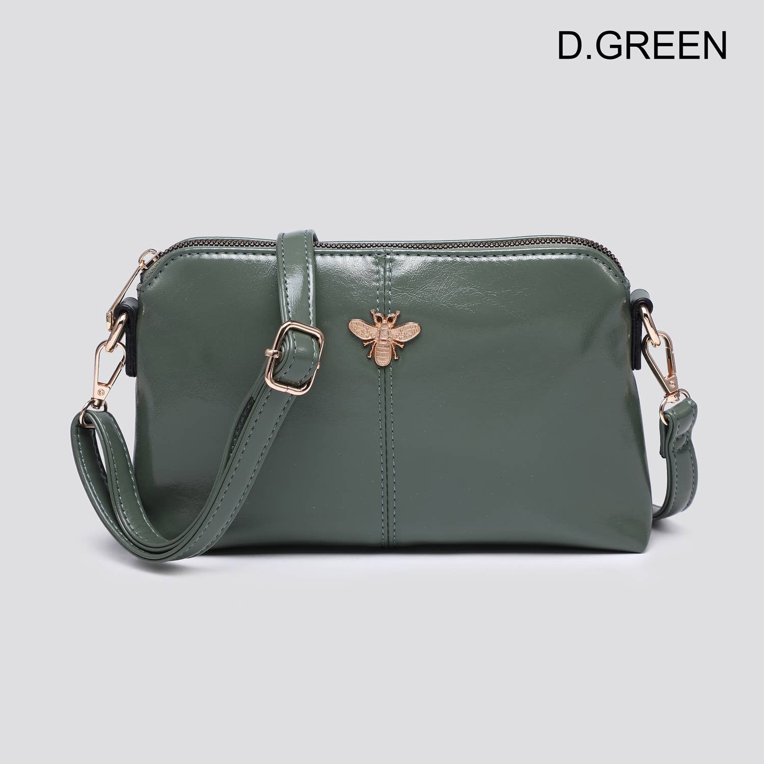 House of Milano – wholesale Crossbody bag – Women's – Faux Leather Crossbody Bag with Bee Logo # 267014