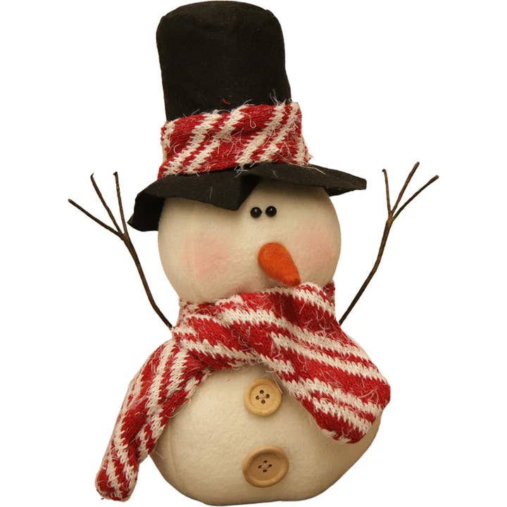 WT Collection - Wholesale Christmas Decoration - Top Hat Frosty Snowman