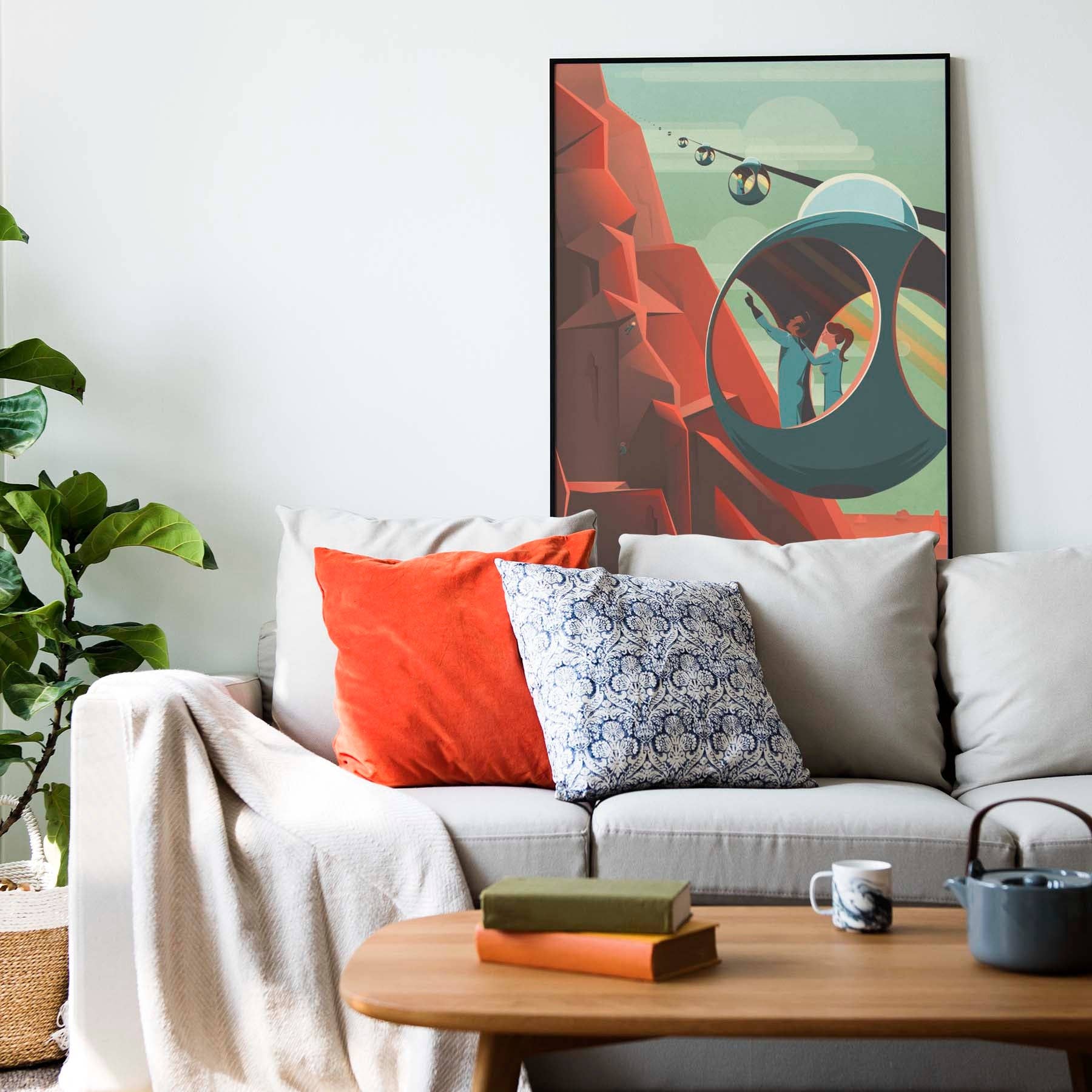 Print Society - Wholesale Art Print - Uphill1