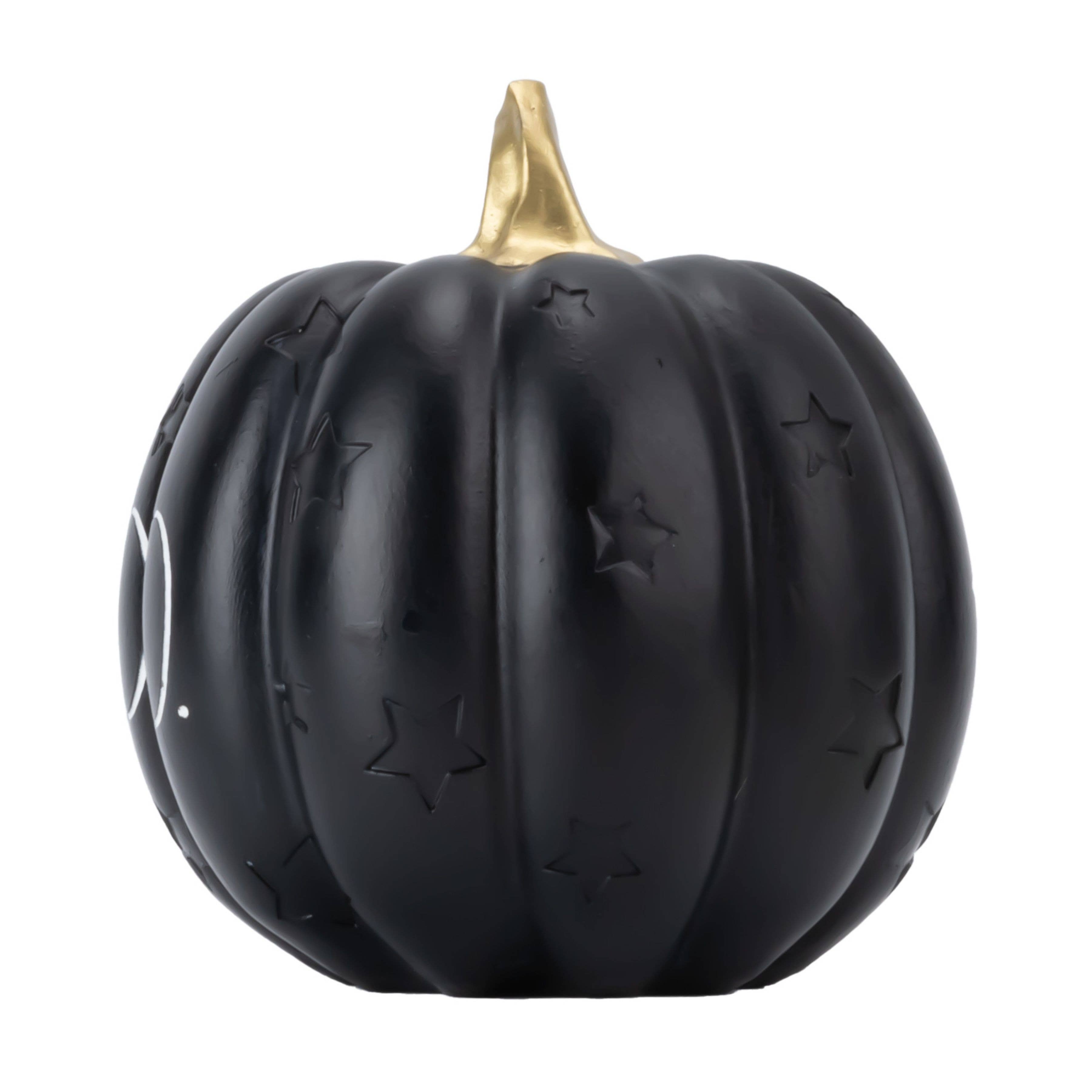 DesignStyles Home - Vendita all'ingrosso Decorazioni da tavolo - Set di 3 piccole zucche nere di Halloween Rae Dunn3