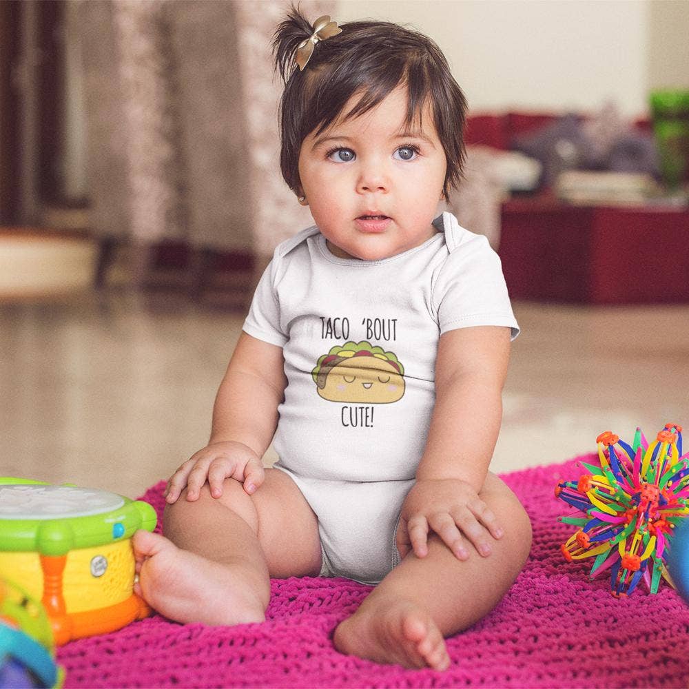 Wholesale Taco 'Bout Cute Baby Onesie Mexican Baby Clothes for