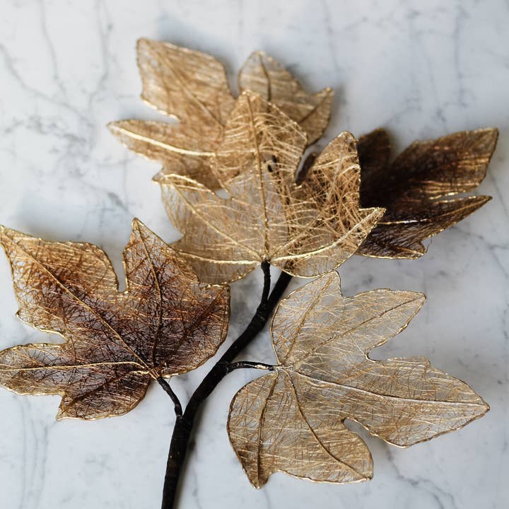 28" Abaca Maple Leaf Pick for wholesale by Dekorasyon Gifts Decor