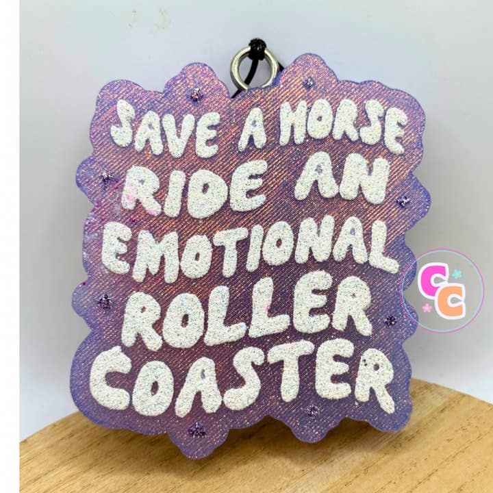 Emotional Roller Coaster Freshie Mold | Car Air Freshener and other Purchase Wholesale roller coaster. Free Returns & Net 60 Terms on Faire trending on Faire.