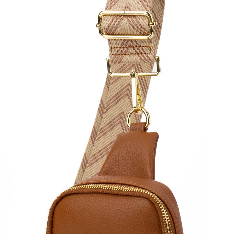 Babs + Birdie - Wholesale Crossbody Bag - Women's - The Harlow |  Sling Bag with Chevron Strap | 3 Colors 8