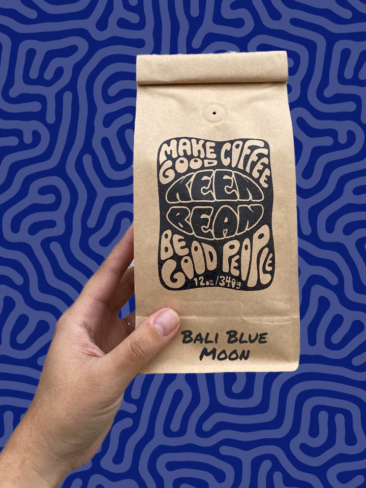 Organic Bali Blue Moon for wholesale by KeenBean Coffee Roasters LLC