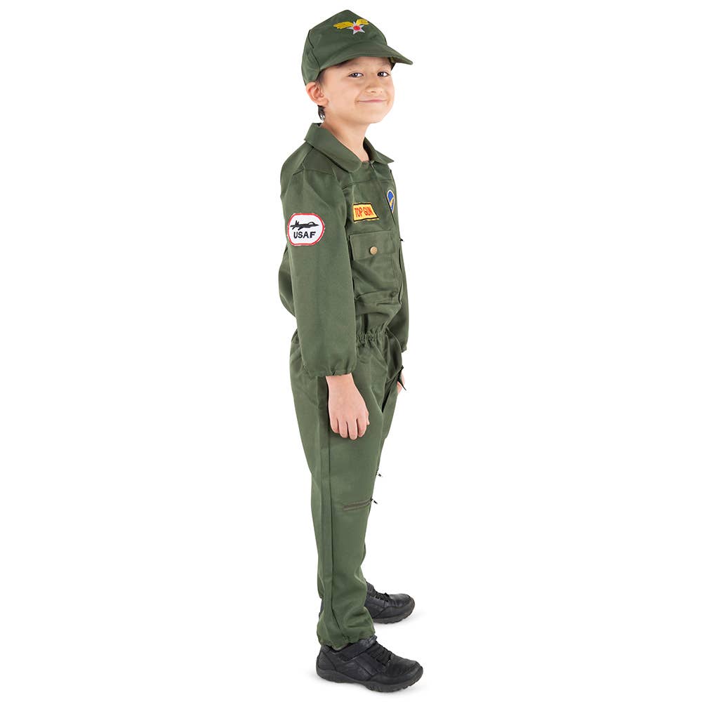 Dress Up America - Vendita all'ingrosso Costume di carnevale - Bambini - Costume da pilota dell'aeronautica militare - Bambini1