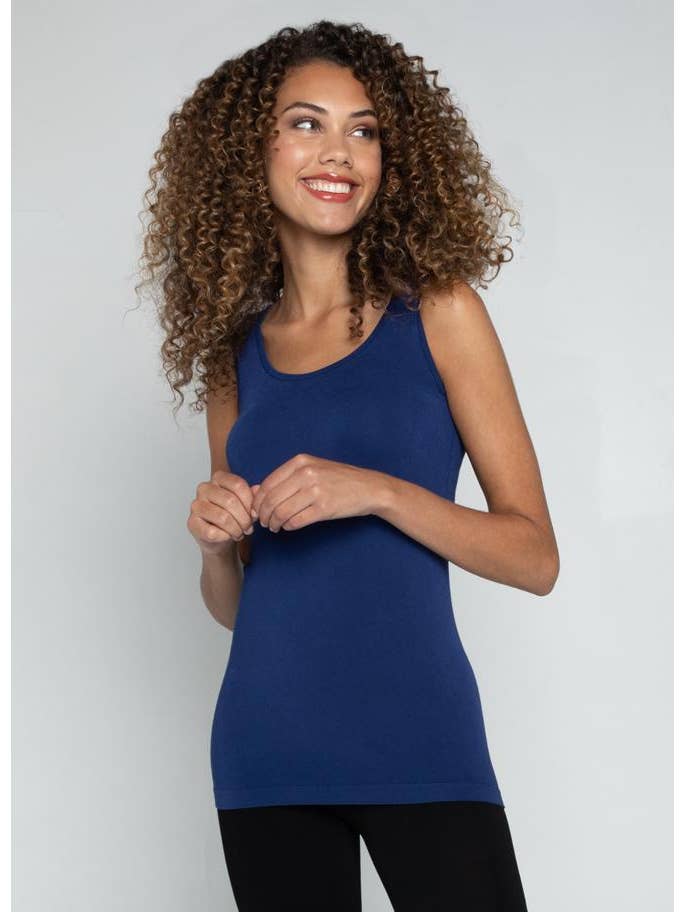 C'est Moi Clothing Co - Wholesale Tank Top - Women's - Bamboo Double Scoop Tank- CEBT111039