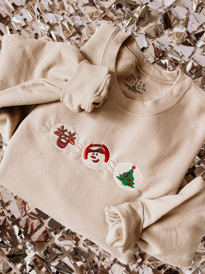Kerstkoekje | Handgemaakt voor wholesale door The White Stitch