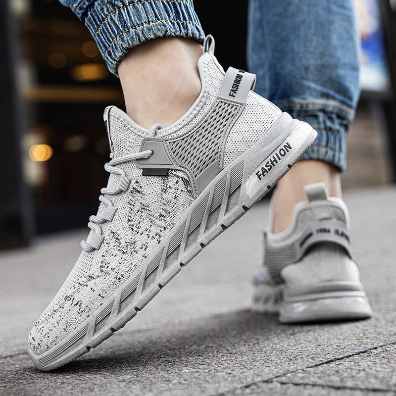 Calseosvic - Wholesale Athletic Sneakers - Women's - Jogging knitted shoe mesh deodorant breathable2