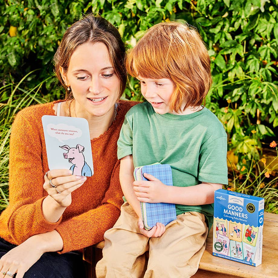 eeBoo - Wholesale Learning Cards - Kids & Baby - Good Manners Conversation Cards5