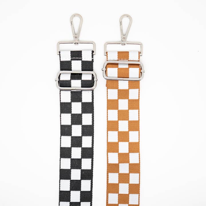 Checkered Adjustable Strap for wholesale by Arabello Bags