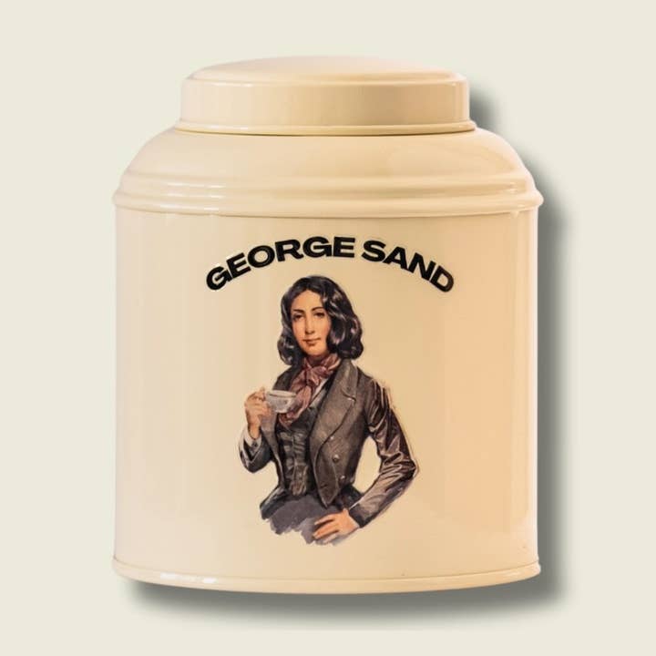 Zigzag Island - Wholesale Tea Pot - METAL BOX READING BREAK GEORGE SAND0