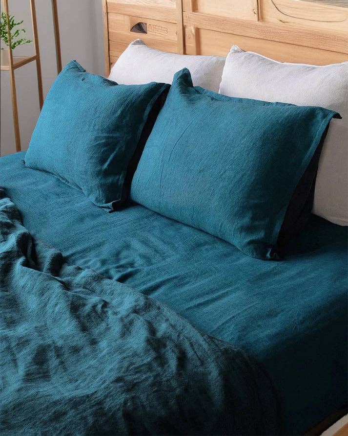 The Tangerine Store - Wholesale Sheet Set - Linen Cotton Sheet Sets19