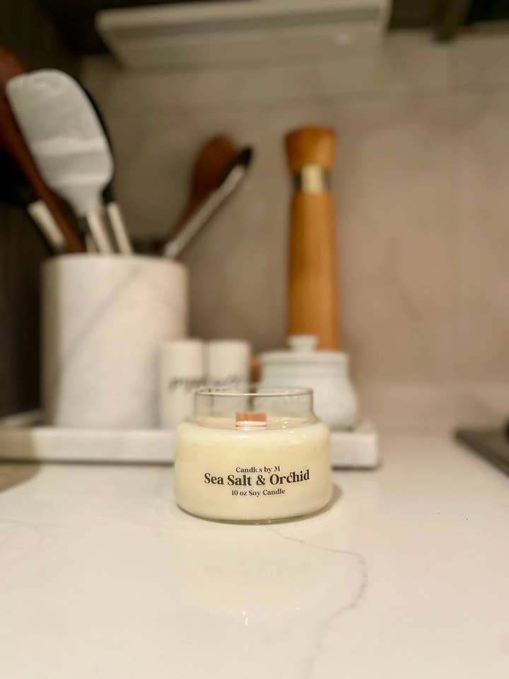 Sea Salt & Orchid for wholesale by Candles by M