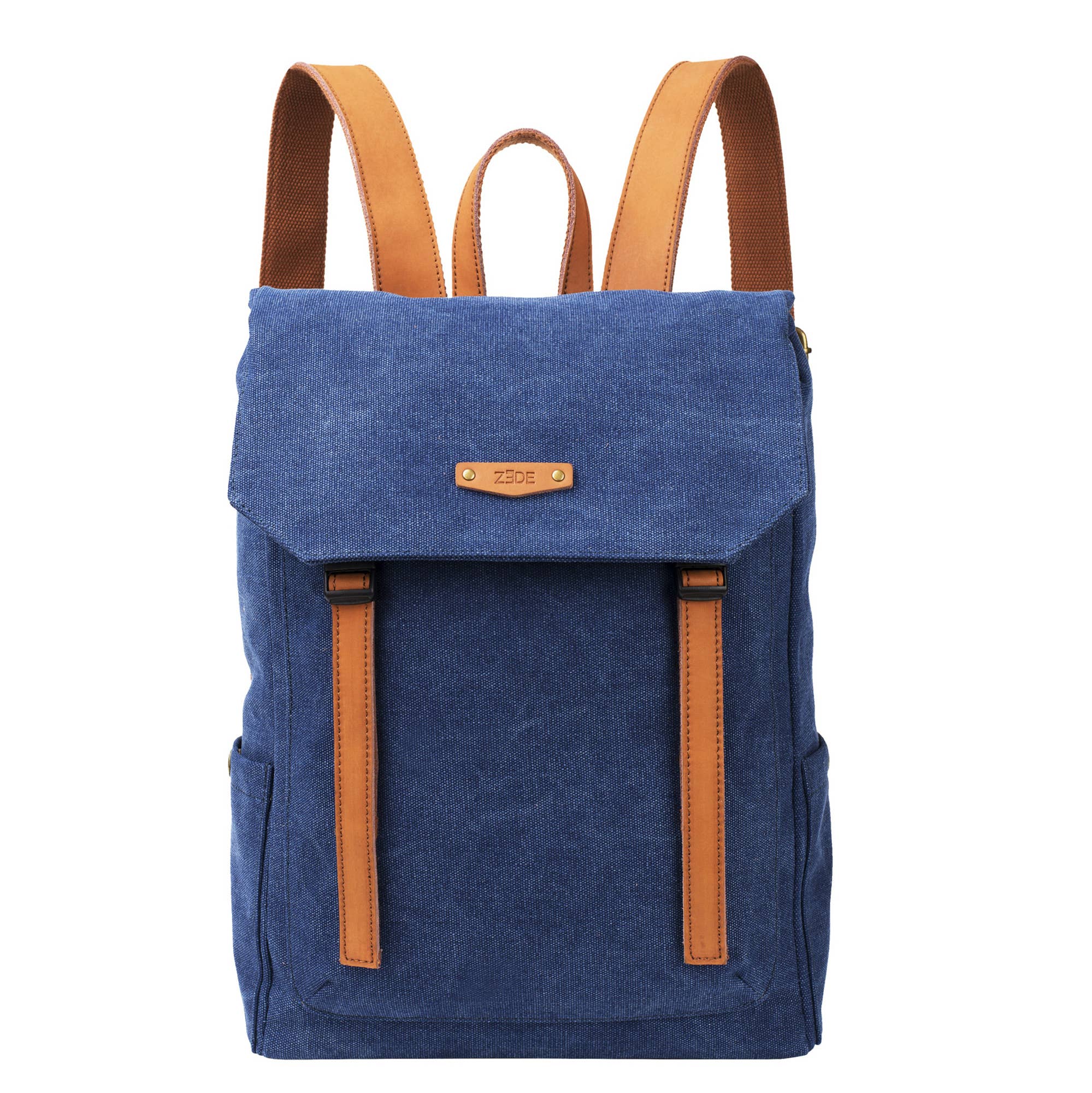 ZEDE PARIS – Großhandel Rucksack – Damen – Quai de la Gare (XL) - Rucksack aus Leinen und Leder18