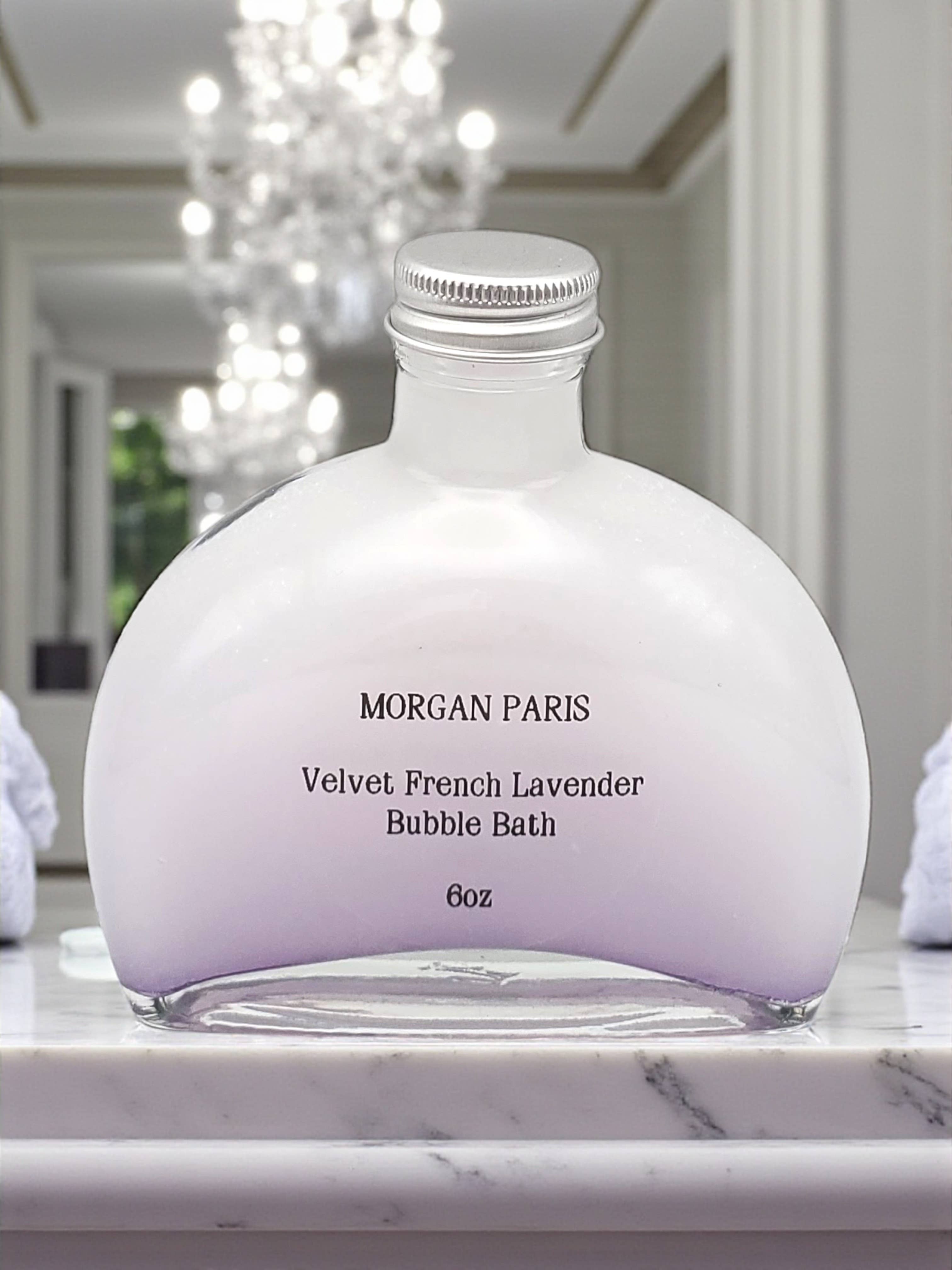 Morgan Paris Skin Boutique - Wholesale Bubble Bath - Velvet French Lavender Bubble Bath 6oz