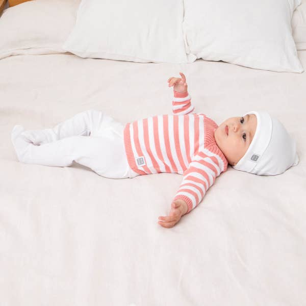 Capla set + hat (3 pieces) 100% cotton for wholesale by Minutus