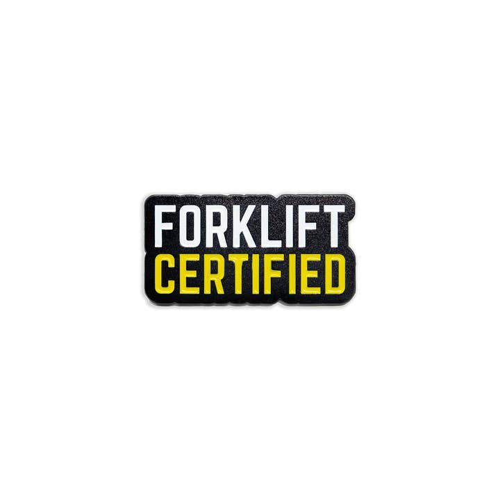 Forklift Certified Pin for wholesale by Mover & Shaker