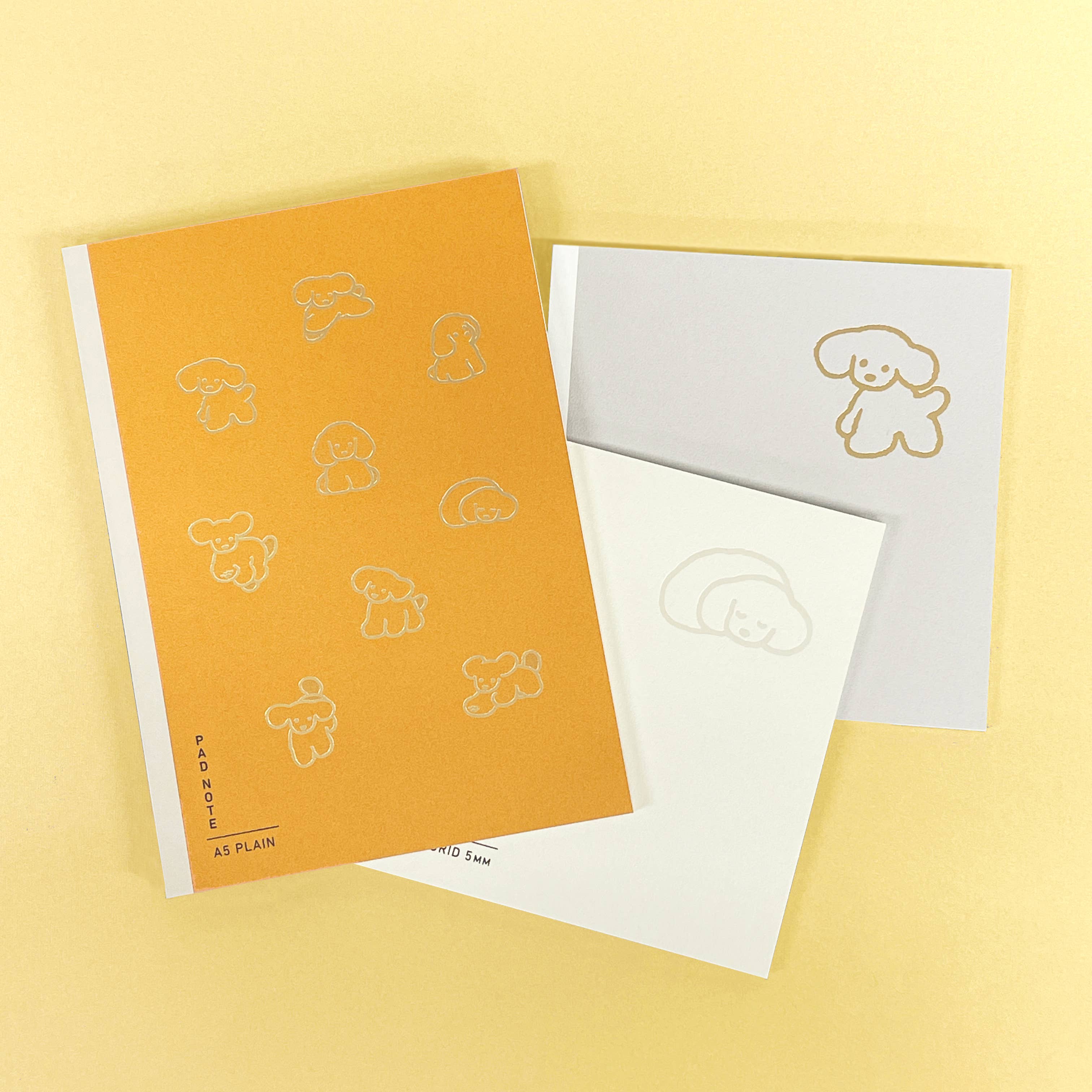 SIKIGU – wholesale Notebook – PAD NOTE / "DOG"series Collab. w/t Illustrator, NOTE BOOK5