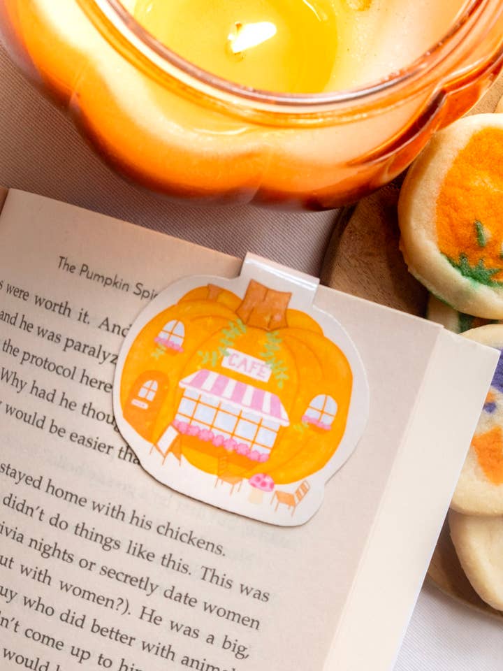 Marcador magnético Pumpkin Cafe para venta al por mayor de Hanstan Studio