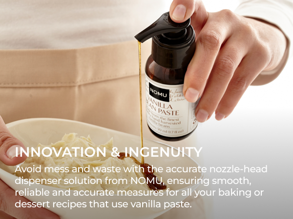 Mahdina - Wholesale Vanilla/Fruit Extract - Nomu: Vanilla Bean Paste 50ml (1.7 fl oz)1