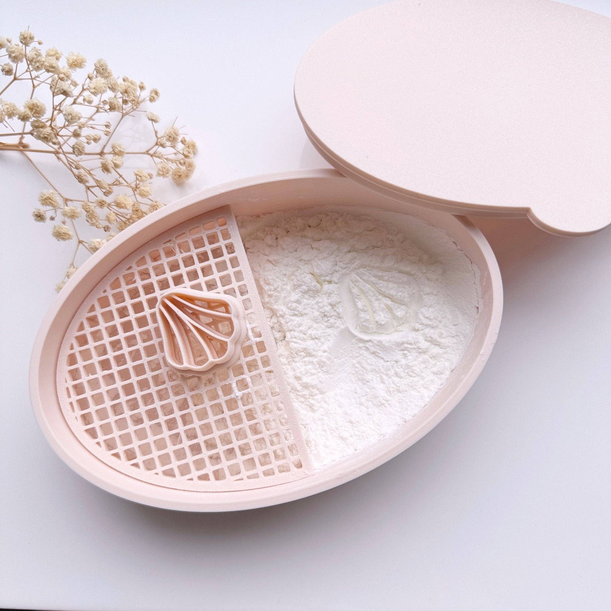 S.I. Originals - Wholesale Craft Tool - Maizena Powder Box for Polymer Clay – Essential Tool for Clean Prints2