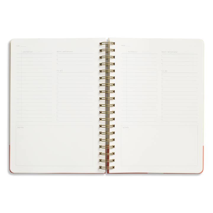 Papier - Wholesale Planner - Daily Planner, Undated, Hardcover B5 Spiral - Gradient Orb 3