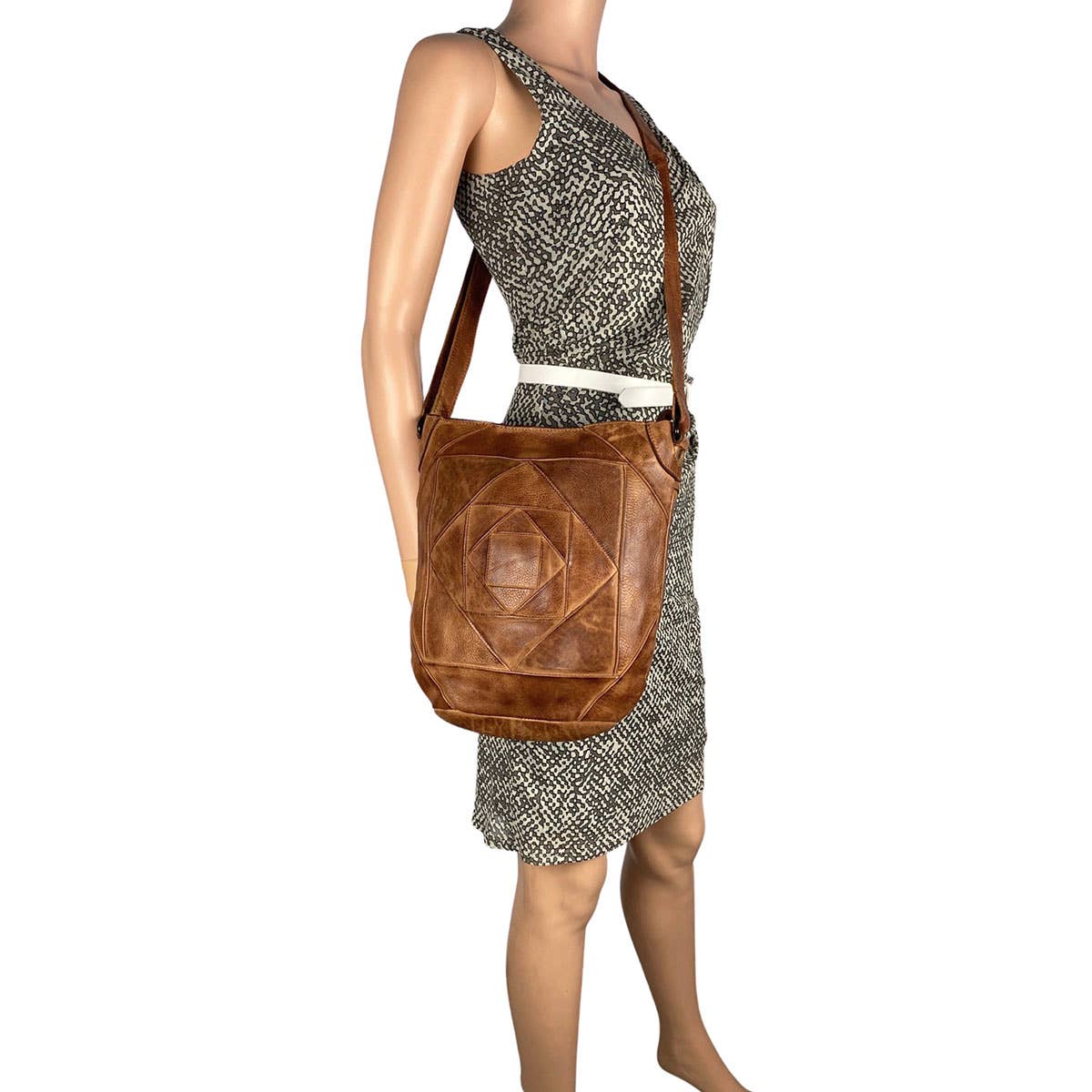 Arrigo - Wholesale Crossbody Bag - Women's - Arrigo Ladies Crossbody Shoulder Washed Leather9