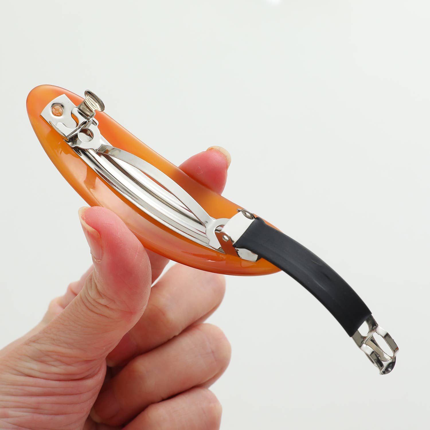 Assorted Charlotte | Classic Curved Thick French Barrette  for wholesale on Faire5