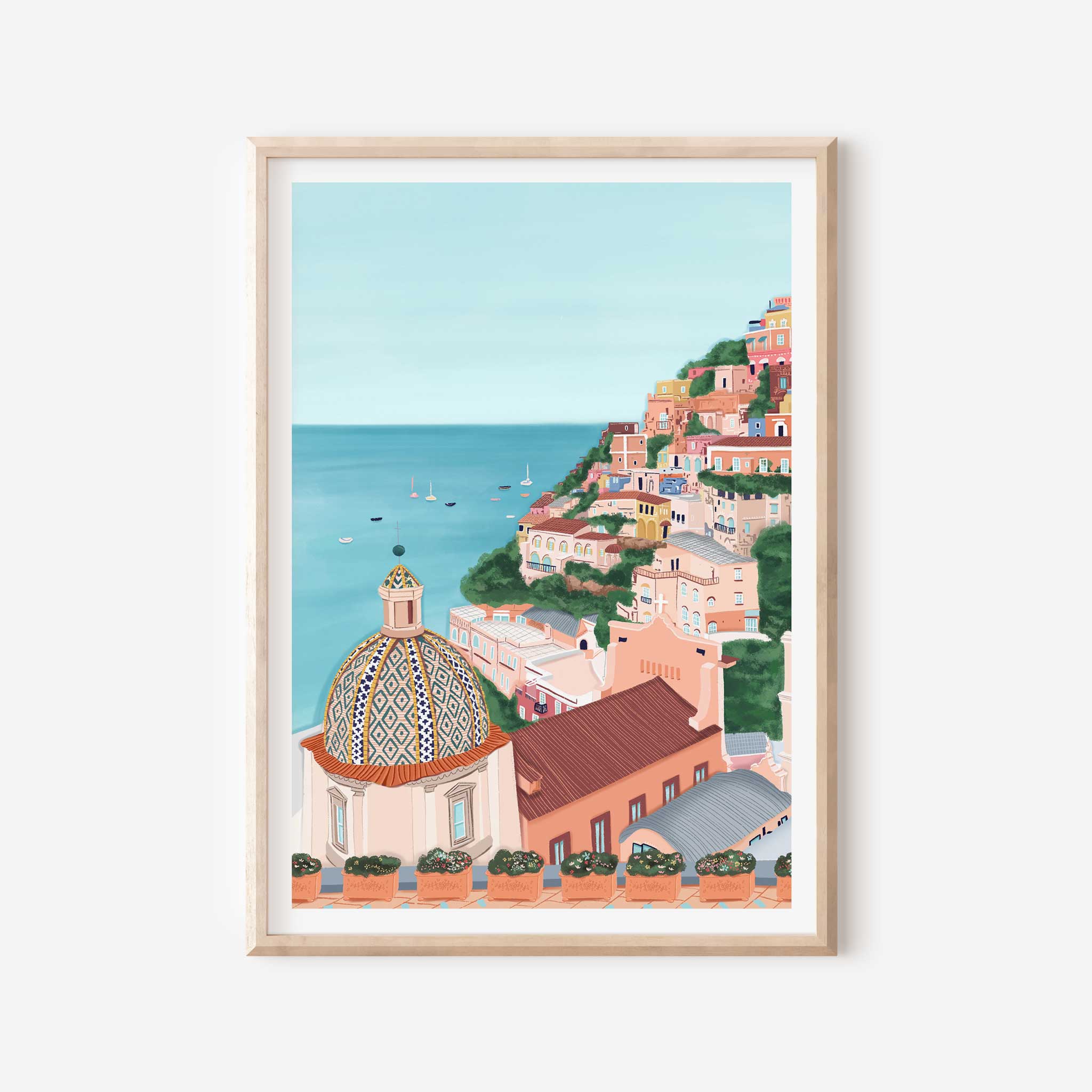 Simply, Katy - Wholesale Art Print - Amalfi Coast Print0