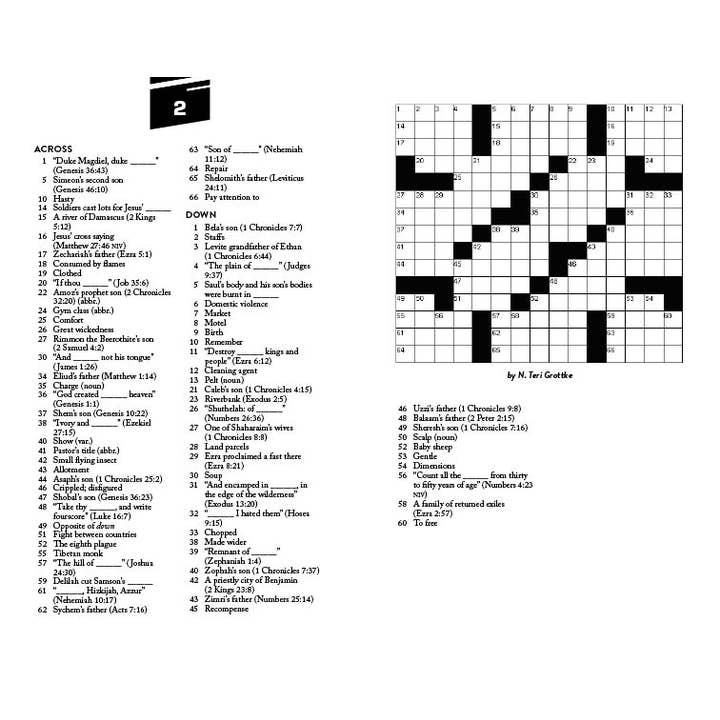 Barbour Publishing, Inc. - Wholesale Book - Adult - Jumbo Bible Crossword Fun