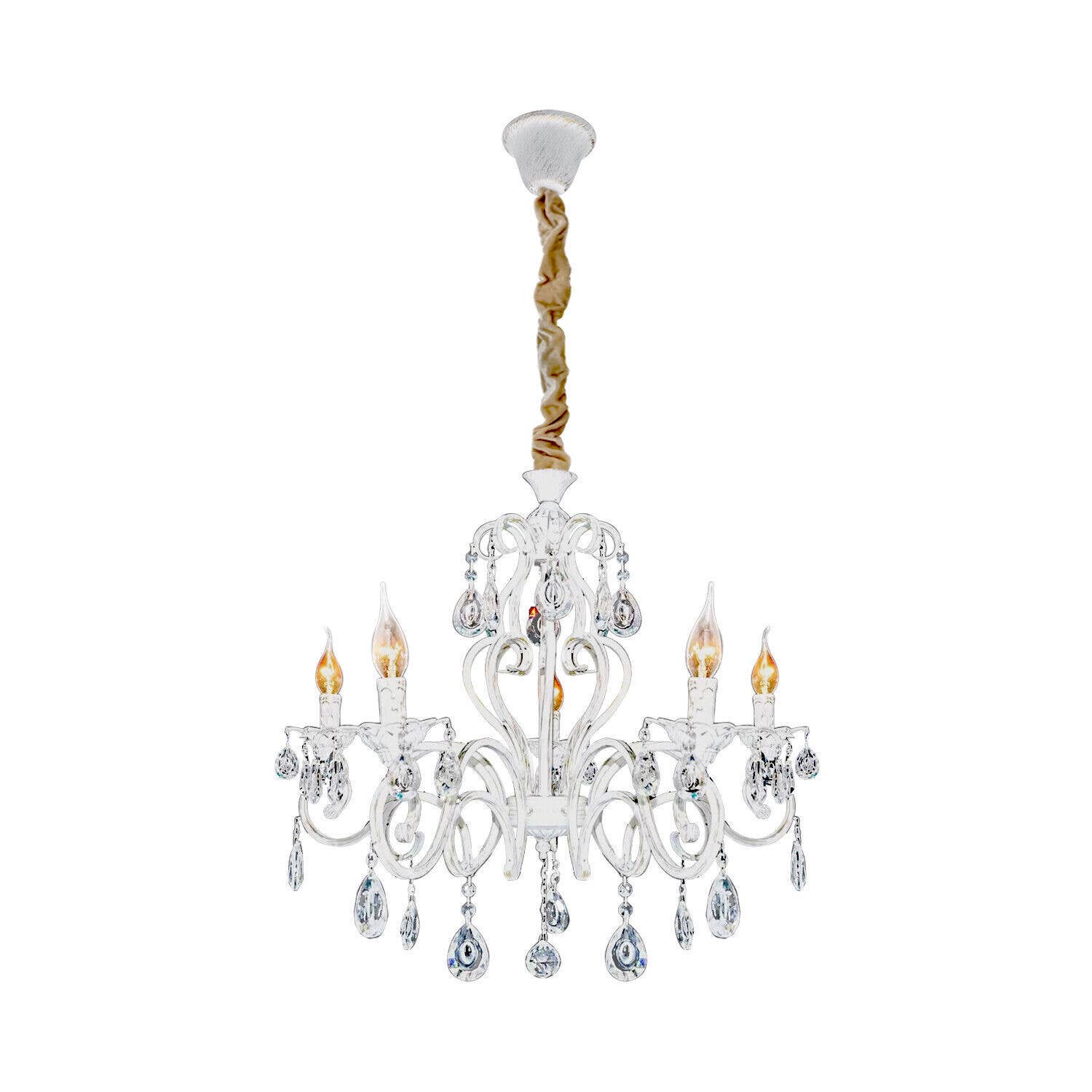 Ledsone – wholesale Chandelier/hanging light – Modern Ceiling Chandelier Pendant Light Acrylic Crystal Whit7