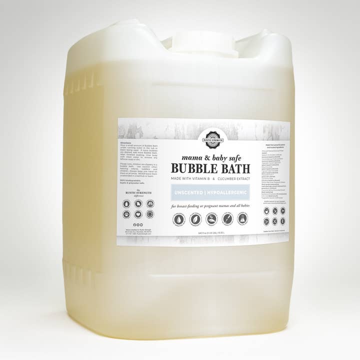 Rustic Strength - Vente Bains moussants - Bain moussant sans sulfate pour peau sensible