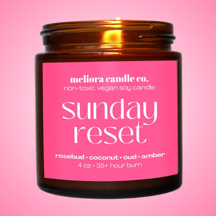 RÉINITIALISATION DU DIMANCHE pour la vente par Meliora Candle Company