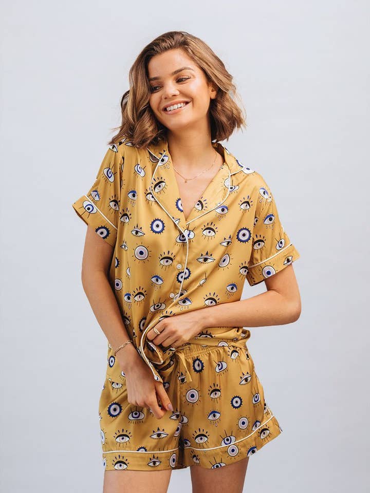 Averie – wholesale Sleepwear set – Women's – Amara Short Summer Pajama0