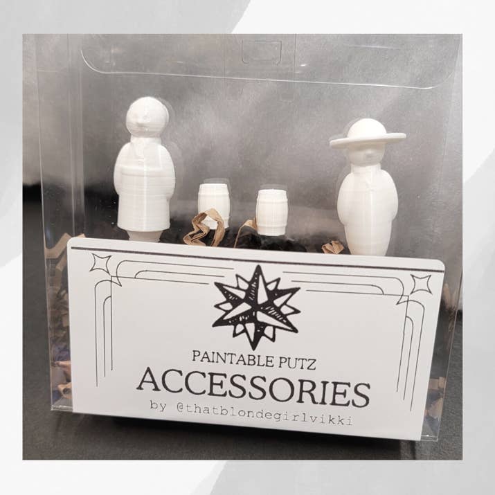 Winkler Bakery Paintable Putz Accessories for wholesale by @thatblondegirlvikki