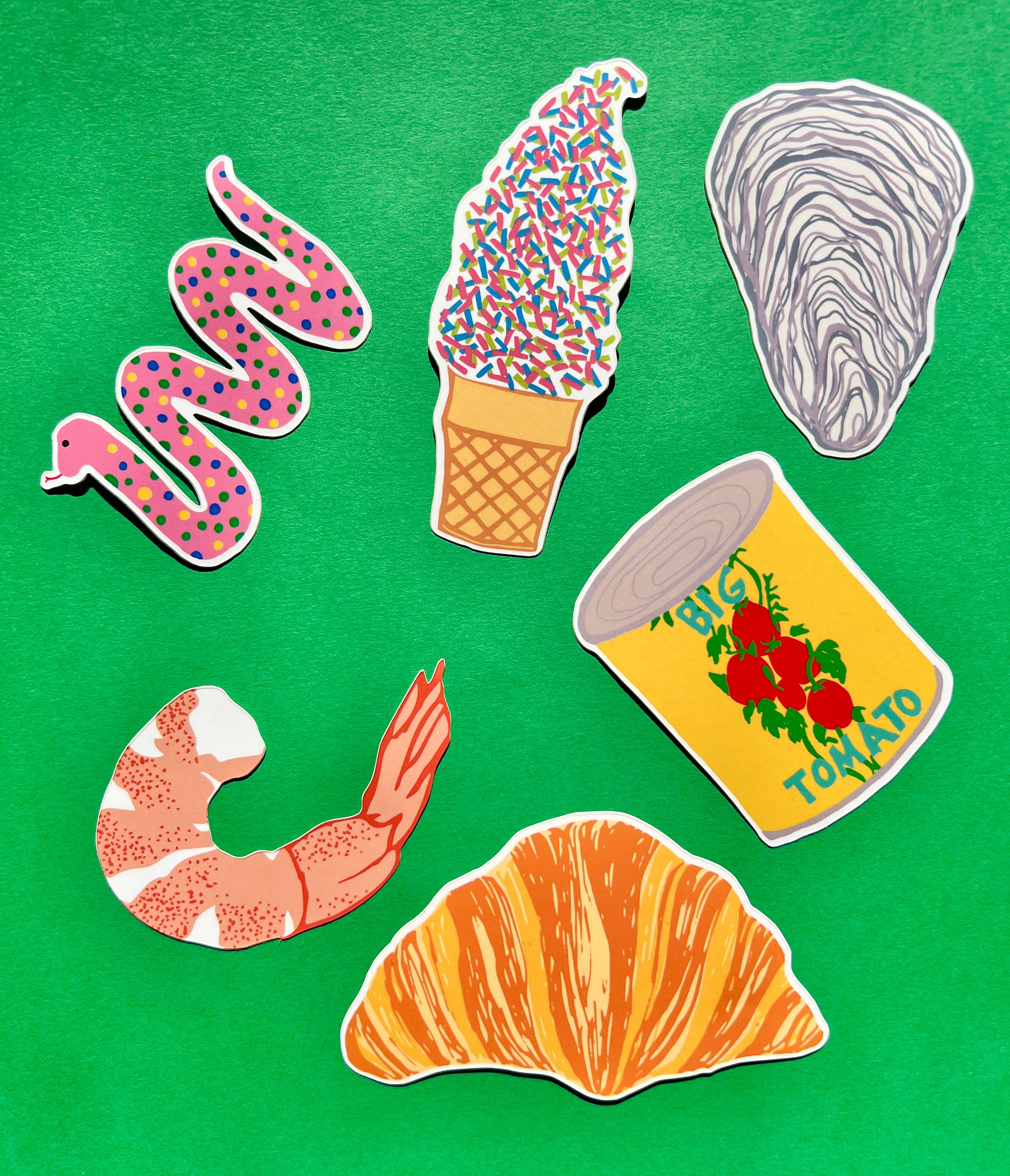 Alphabet Studios - Wholesale Sticker - ICE CREAM STICKER1