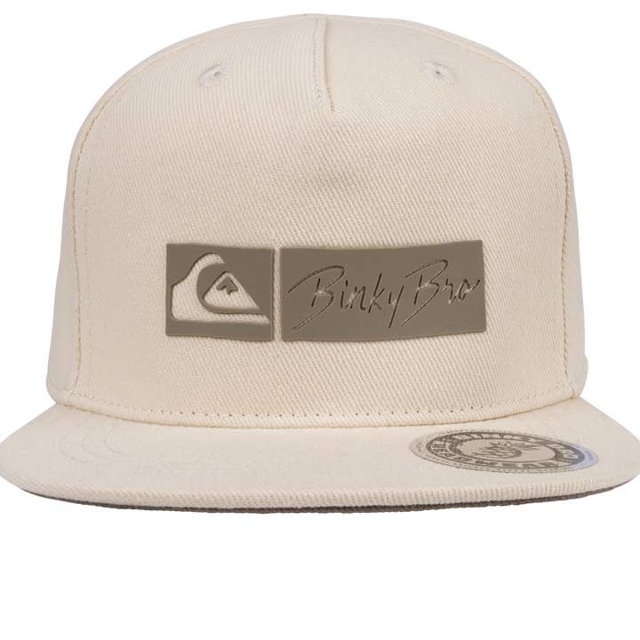 Quik x BinkyBro Cream Hat for wholesale on Faire