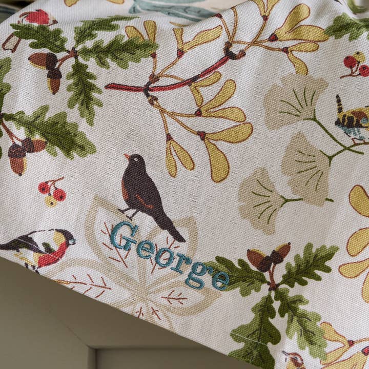Sophie Allport - Wholesale Tea Towel - Orchard Birds Tea Towel2