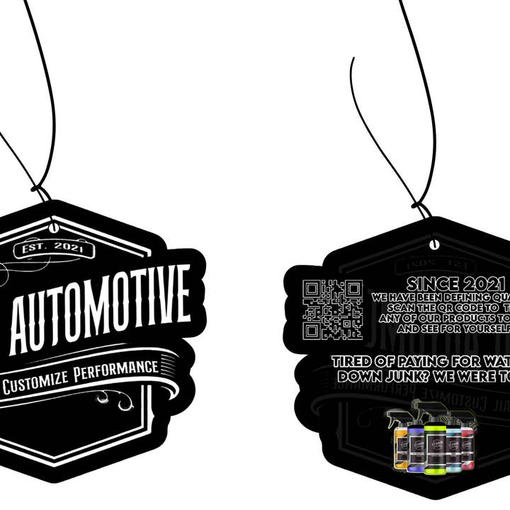 Ambientador colgante para venta al por mayor de OCD Automotive