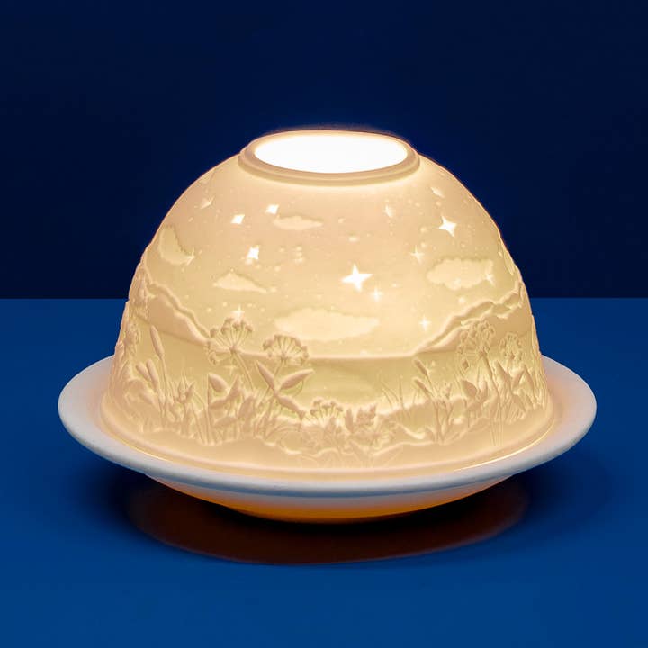 Lithophane dome- Starry Night for wholesale by L. GLOW Home