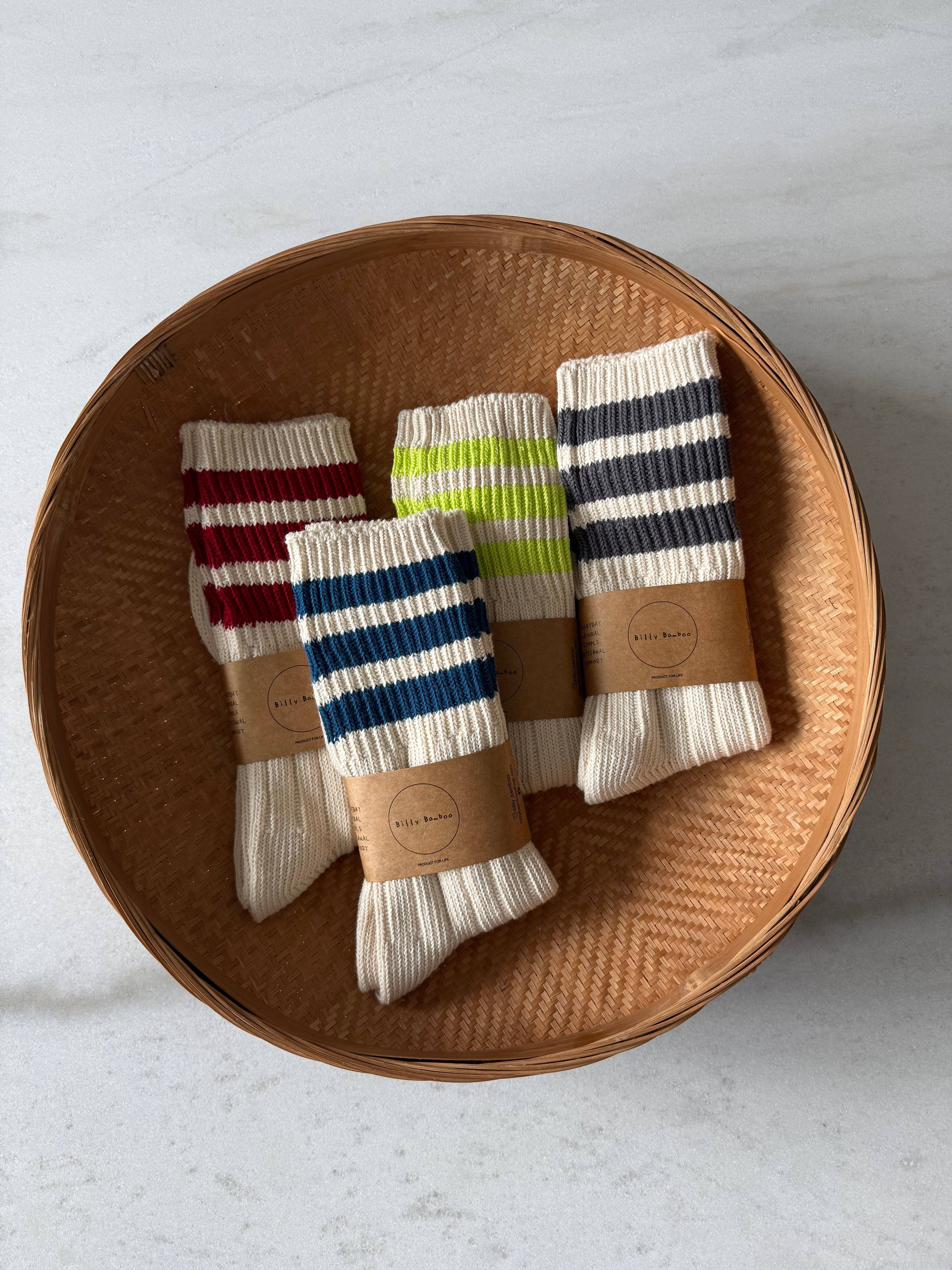 Billy Bamboo - Wholesale Socks - Men's - MEN’S COLLEGE STRIPE SOCKS16