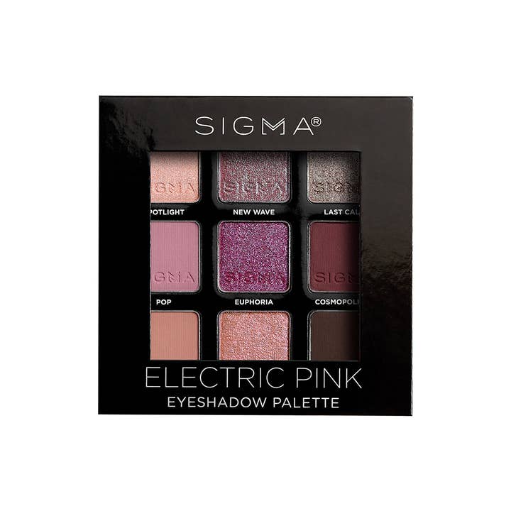 Sigma Beauty - Wholesale Eyeshadow Palette - ELECTRIC PINK EYESHADOW PALETTE